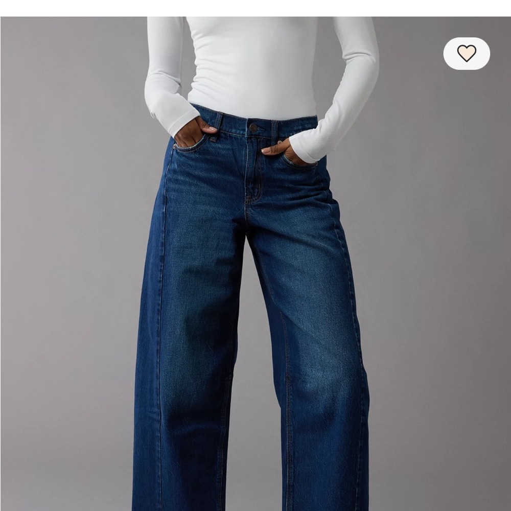 American Eagle Outfitters Dark Blue Flare Jeans